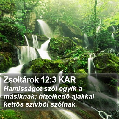 Zsoltárok 12:3 KAR Bible Verse Image
