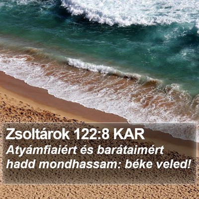 Zsoltárok 122:8 KAR Bible Verse Image
