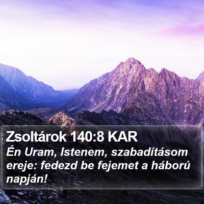 Zsoltárok 140:8 KAR Bible Verse Image