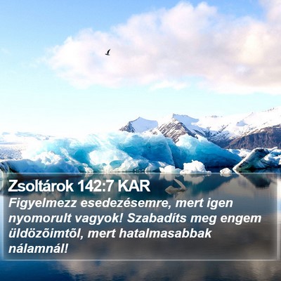 Zsoltárok 142:7 KAR Bible Verse Image