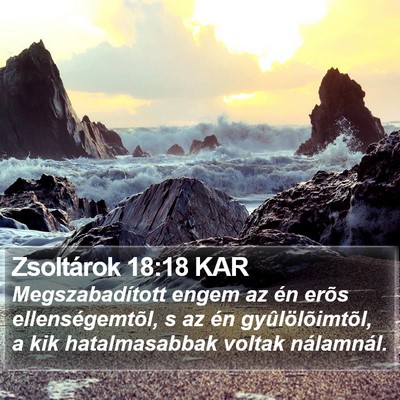 Zsoltárok 18:18 KAR Bible Verse Image