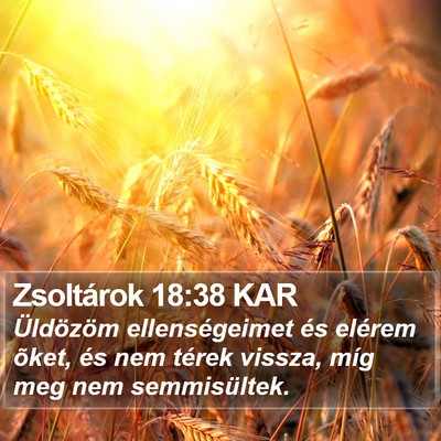 Zsoltárok 18:38 KAR Bible Verse Image