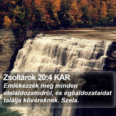Zsoltárok 20:4 KAR Bible Verse Image