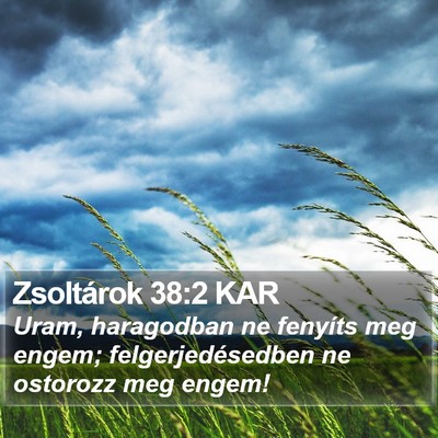 Zsoltárok 38:2 KAR Bible Verse Image