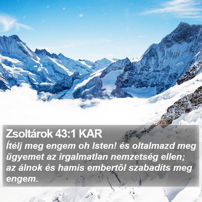 Zsoltárok 43:1 KAR Bible Verse Image