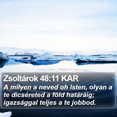 Zsoltárok 48:11 KAR Bible Verse Image