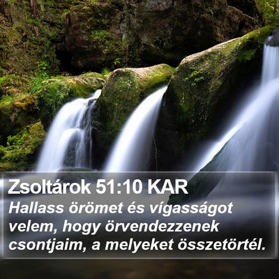 Zsoltárok 51:10 KAR Bible Verse Image