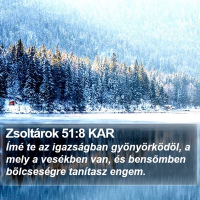 Zsoltárok 51:8 KAR Bible Verse Image