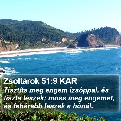Zsoltárok 51:9 KAR Bible Verse Image
