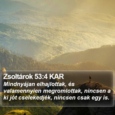 Zsoltárok 53:4 KAR Bible Verse Image