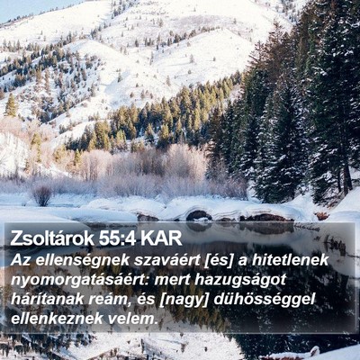 Zsoltárok 55:4 KAR Bible Verse Image