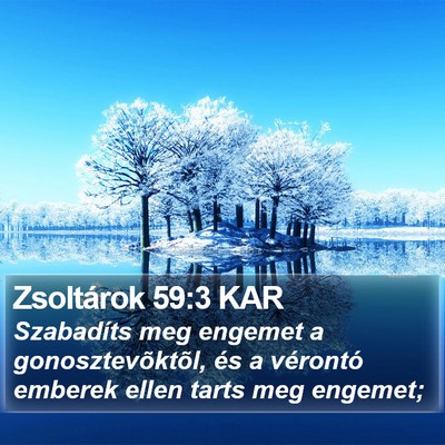 Zsoltárok 59:3 KAR Bible Verse Image
