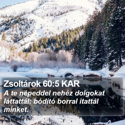 Zsoltárok 60:5 KAR Bible Verse Image