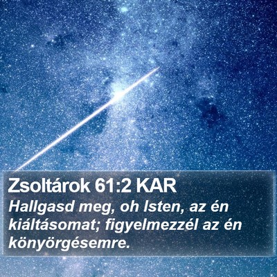 Zsoltárok 61:2 KAR Bible Verse Image