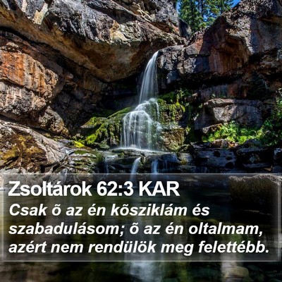 Zsoltárok 62:3 KAR Bible Verse Image