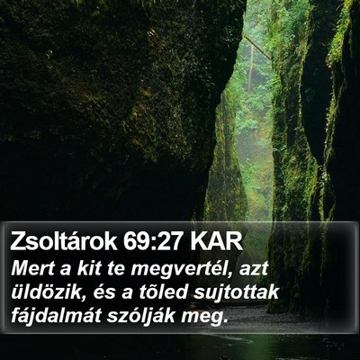 Zsoltárok 69:27 KAR Bible Verse Image
