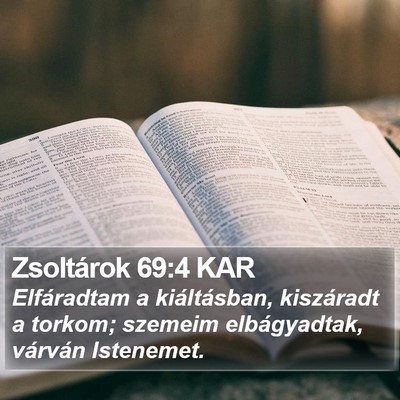 Zsoltárok 69:4 KAR Bible Verse Image