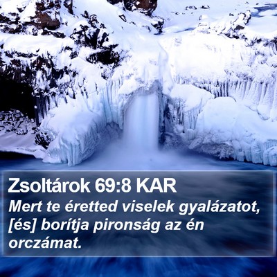 Zsoltárok 69:8 KAR Bible Verse Image