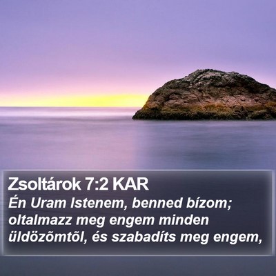 Zsoltárok 7:2 KAR Bible Verse Image