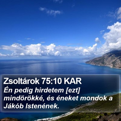Zsoltárok 75:10 KAR Bible Verse Image