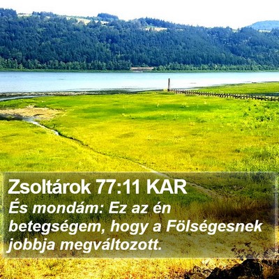 Zsoltárok 77:11 KAR Bible Verse Image