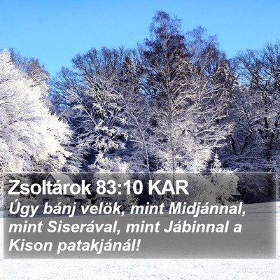Zsoltárok 83:10 KAR Bible Verse Image