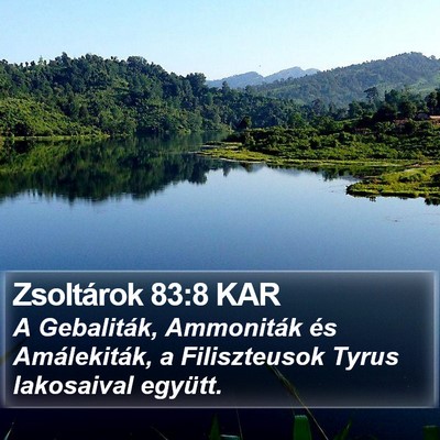Zsoltárok 83:8 KAR Bible Verse Image