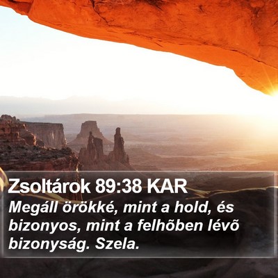 Zsoltárok 89:38 KAR Bible Verse Image