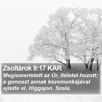 Zsoltárok 9:17 KAR Bible Verse Image