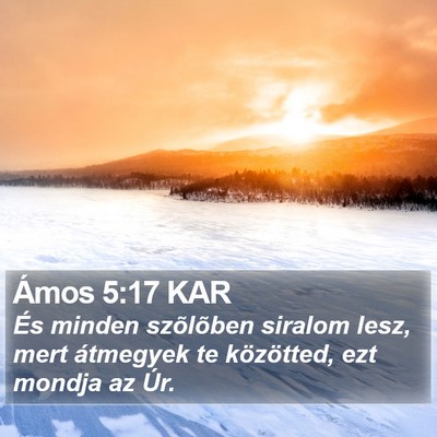 Ámos 5:17 KAR Bible Verse Image
