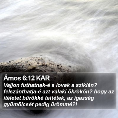 Ámos 6:12 KAR Bible Verse Image