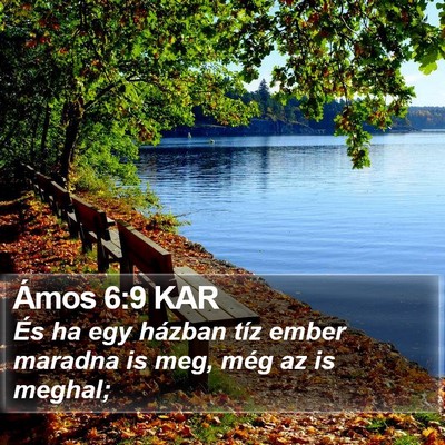 Ámos 6:9 KAR Bible Verse Image