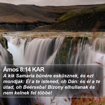 Ámos 8:14 KAR Bible Verse Image