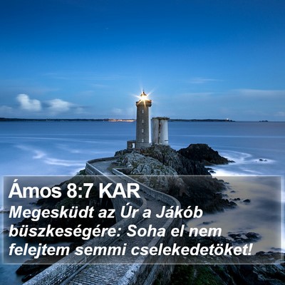 Ámos 8:7 KAR Bible Verse Image