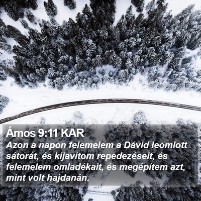 Ámos 9:11 KAR Bible Verse Image