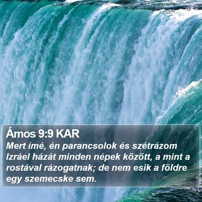 Ámos 9:9 KAR Bible Verse Image