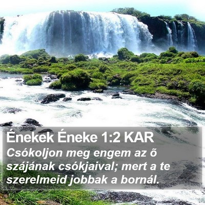 Énekek Éneke 1:2 KAR Bible Verse Image