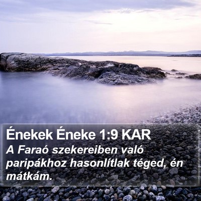 Énekek Éneke 1:9 KAR Bible Verse Image