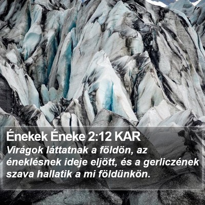 Énekek Éneke 2:12 KAR Bible Verse Image