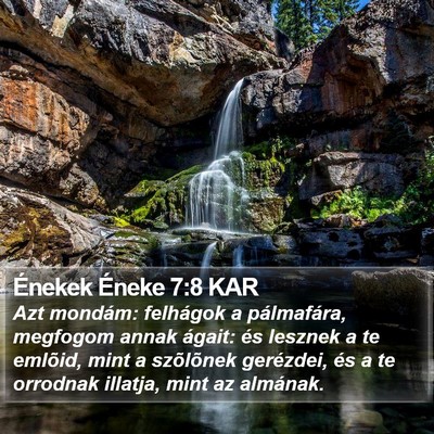 Énekek Éneke 7:8 KAR Bible Verse Image