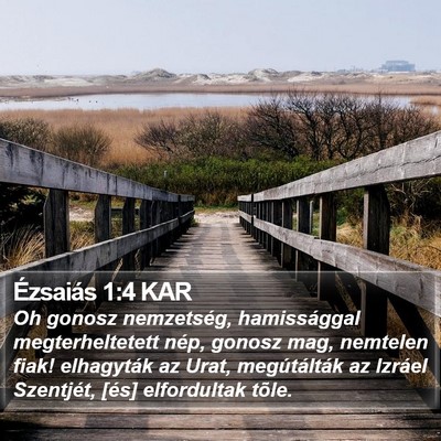 Ézsaiás 1:4 KAR Bible Verse Image