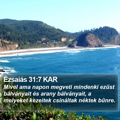 Ézsaiás 31:7 KAR Bible Verse Image