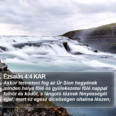 Ézsaiás 4:4 KAR Bible Verse Image