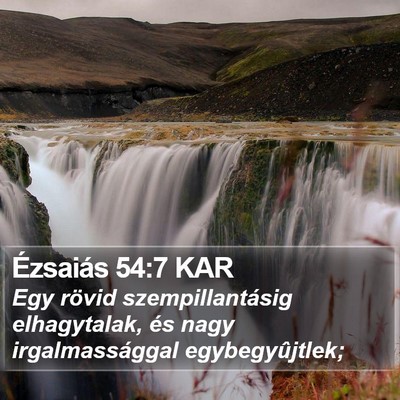 Ézsaiás 54:7 KAR Bible Verse Image