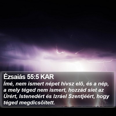 Ézsaiás 55:5 KAR Bible Verse Image