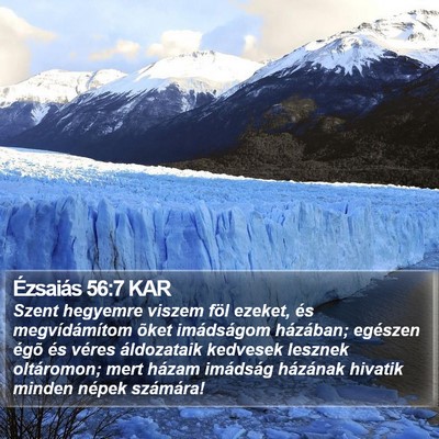 Ézsaiás 56:7 KAR Bible Verse Image