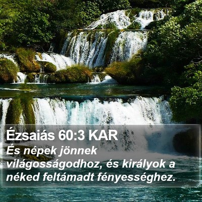 Ézsaiás 60:3 KAR Bible Verse Image