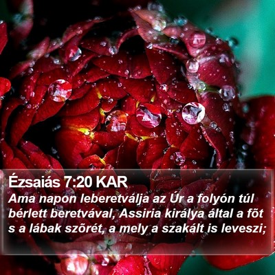 Ézsaiás 7:20 KAR Bible Verse Image