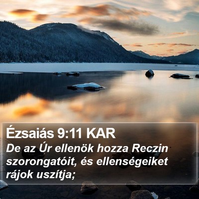 Ézsaiás 9:11 KAR Bible Verse Image