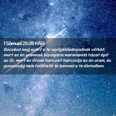 Picture 02 - 1 Sámuel 25:28 KAR - Bocsásd meg azért a te szolgálóleányodnak - Bible Verse Picture